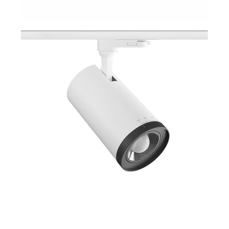 LED Schienenstrahler Zoom Switch 15W/20W/25W 15°-55° 927-940 weiß LED Schienenstrahler mit verstellbarer Linse 15°-55° Lumen: 1200lm-1.500lm-1.800lm Lichtfarbe: 2.700K/3.200K/4.000K am LED Schienenstrahler Zoom Switch 15W/20W/25W 15°-55° 927-940 weiß LED Schienenstrahler mit verstellbarer Linse 15°-55° Lumen: 1200lm-1.500lm-1.800lm Lichtfarbe: 2.700K/3.200K/4.000K am