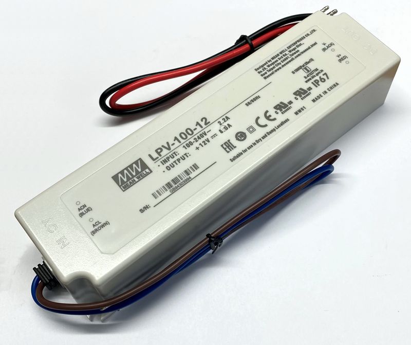 LPV-100-12 Meanwell KonstantspannungsKonverter 12V DC 100W für Systeme mit Konstantspannung