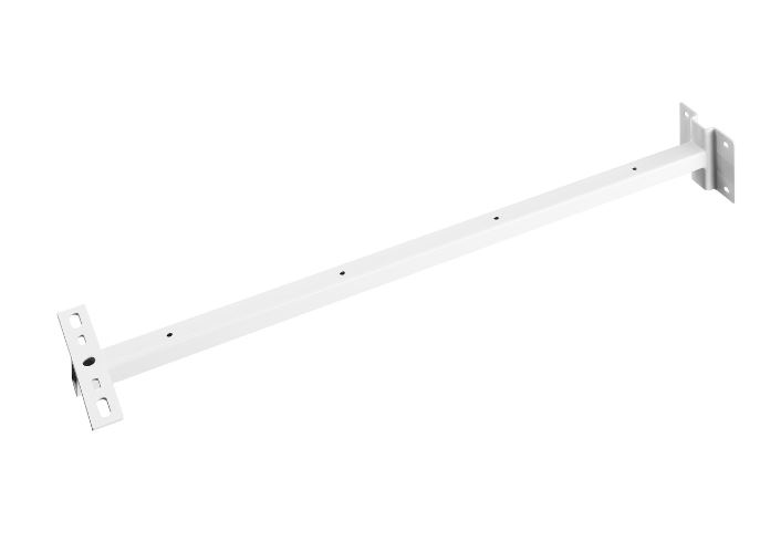 WANDHALTER 80cm, Weiss, für verschiedenste Aussenstrahler / Strahler / Schienen Auslaufartikel lieferung solange Vorrat reicht