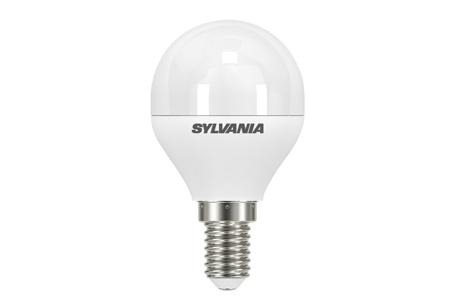 LED Tropfenlampe Sylvania ToLEDo 4,5W 827 E14 satiniert 220-240V  LED Tropfenlampe Sylvania ToLEDo 4,5W 827 E14 satiniert 220-240V