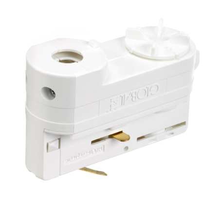 Global Universal 3 Phasen Stromschienenadapter, WEISS