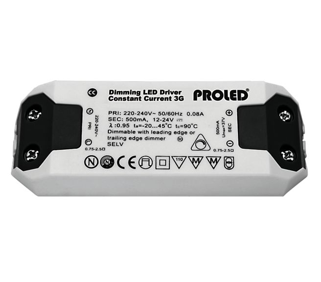 Konstantstromnetzteil 20W 350mA 28-56V DC Phasendimmung