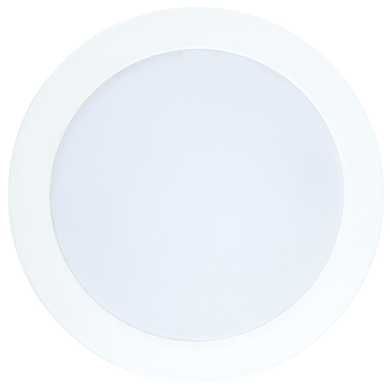 Nobile LED Panel Flat 105 R 8W 830 (warmweiss) Ø145x20mm IP44 Lichtstrom: 650lm Lichtfarbe: 3000K Leistung: 8W Abstrahlwinkel 120° Farbwiedergabe: Ra>80 Deckenausschnitt 13 Nobile LED Panel Flat 105 R 8W 830 (warmweiss) Ø145x20mm IP44 Lichtstrom: 650lm Lichtfarbe: 3000K Leistung: 8W Abstrahlwinkel 120° Farbwiedergabe: Ra>80 Deckenausschnitt 13