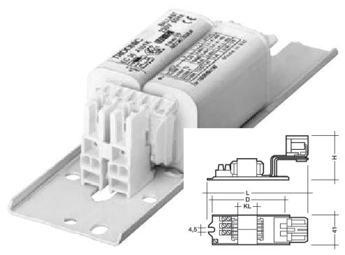 Vorschaltgerät / Leuchteinsatz UEC 26 C311 TC-D 230V 50 Hz mit montierter Fassung
