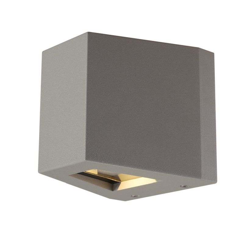 LED Wandleuchte Außenbereich OUT-BEAM UP/FLOOD DOWN 18W WL IP44 grau/transparent