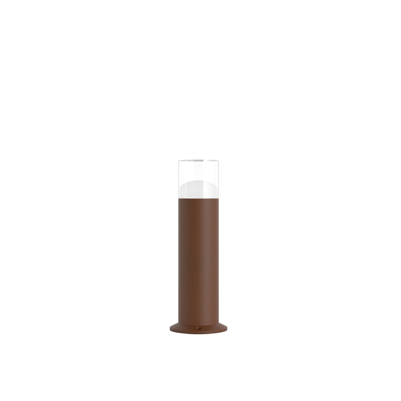 LED Pollerleuchte Tura 12W 830 950lm 180° corten
