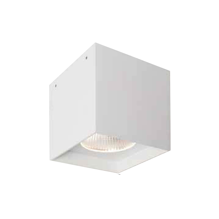 LED Deckenaufbauleuchte Square Small Square von Molto Luce in WeissForm: QuadratischAbmessung: 80x80x95mmCRI >80Direkter Anschluss an 230V, inkl. Konverter LED Deckenaufbauleuchte Square Small Square von Molto Luce in WeissForm: QuadratischAbmessung: 80x80x95mmCRI >80Direkter Anschluss an 230V, inkl. Konverter