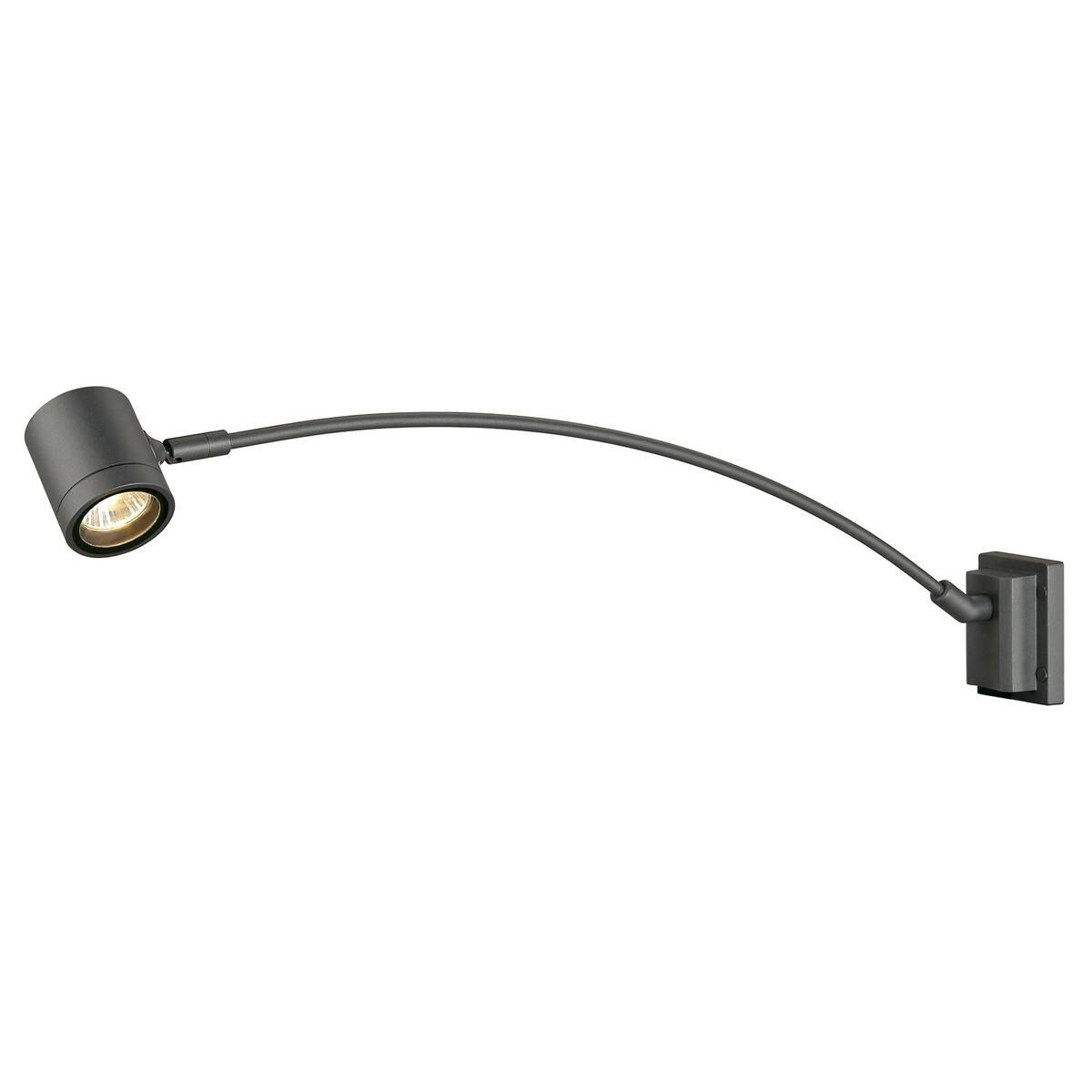 Displayleuchte MYRA Outdoor IP55 für Hochvolt 230V GU10 max. 50W, anthrazit