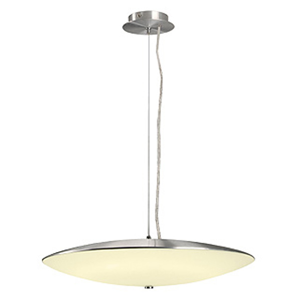 ELSU T8/G10q inkl. WG und Rosette, ALU GEBÜRSTET / GLAS SATINIERT, Material: Aluminium, Glas Auslaufartikel - nur noch Restbestände verfügbar! 