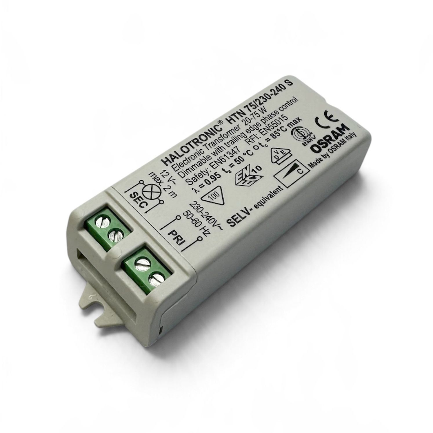 HTN 75/230-240 S Osram Halotronic NANO Trafo 75VA 12V AC