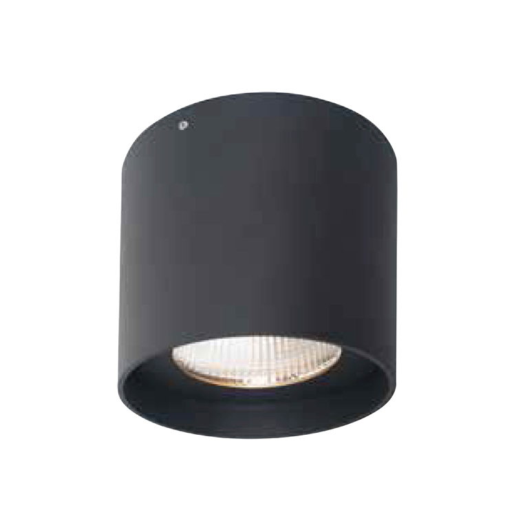 LED Deckenaufbauleuchte Aeon Small Round von Molto Luce in SchwarzForm: RundAbmessung: Ø80x95mmCRI >80Direkter Anschluss an 230V, inkl. Konverter