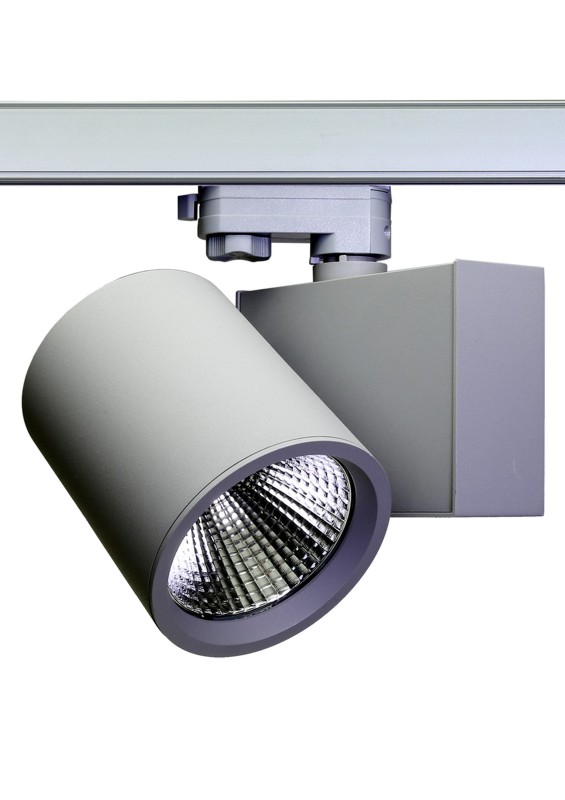 LED Schienenstrahler STORE LIGHT ONE 42W 930 3025lm und 3000K Gehäuse: SILBERGRAU Leistung: 42W Lichtstrom: 3025lm Farbwidergabe CRI > 90 Farbtemperatur: 3000K (PureWhite) Refl LED Schienenstrahler STORE LIGHT ONE 42W 930 3025lm und 3000K Gehäuse: SILBERGRAU Leistung: 42W Lichtstrom: 3025lm Farbwidergabe CRI > 90 Farbtemperatur: 3000K (PureWhite) Refl
