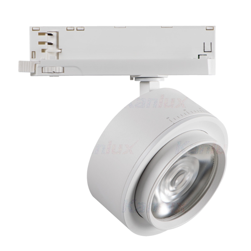 LED Schienenstrahler BTL 28W 15°-45° 930 Gehäuse weiß LED Schienenstrahler mit verstellbarer Linse 15°-45° Lumen: 3.000lm Lichtfarbe: 3.000K (warmweiss) Farbwiedergabe: CRI>90  LED Schienenstrahler BTL 28W 15°-45° 930 Gehäuse weiß LED Schienenstrahler mit verstellbarer Linse 15°-45° Lumen: 3.000lm Lichtfarbe: 3.000K (warmweiss) Farbwiedergabe: CRI>90