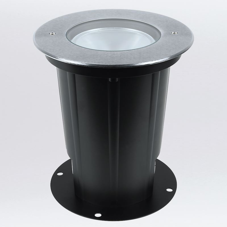 Bodeneinbauleuchte Inground COB20 ASY R Mono 20W 830 LED aus Edelstahl 316 mit aymmetrischem Abstrahlwinkel von 40°/100°und IP67 für den Außeneinsatz inkl. ABS Einbautopf Lebensdauer 50.00 Bodeneinbauleuchte Inground COB20 ASY R Mono 20W 830 LED aus Edelstahl 316 mit aymmetrischem Abstrahlwinkel von 40°/100°und IP67 für den Außeneinsatz inkl. ABS Einbautopf Lebensdauer 50.00