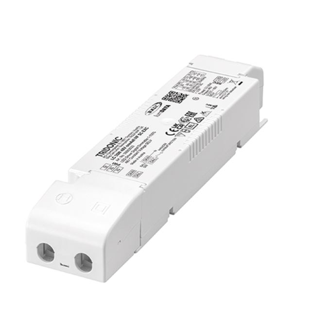 LC 100W 48V one4all NF SC Excite 48V DC Konstantspannungstreiber von Tridonic mit eingebautem Dimmer Dimmbereich von 1-100% Dimmbar: DALI-2, DSI, switchDIM, corridorFUNCTION Ohne e
