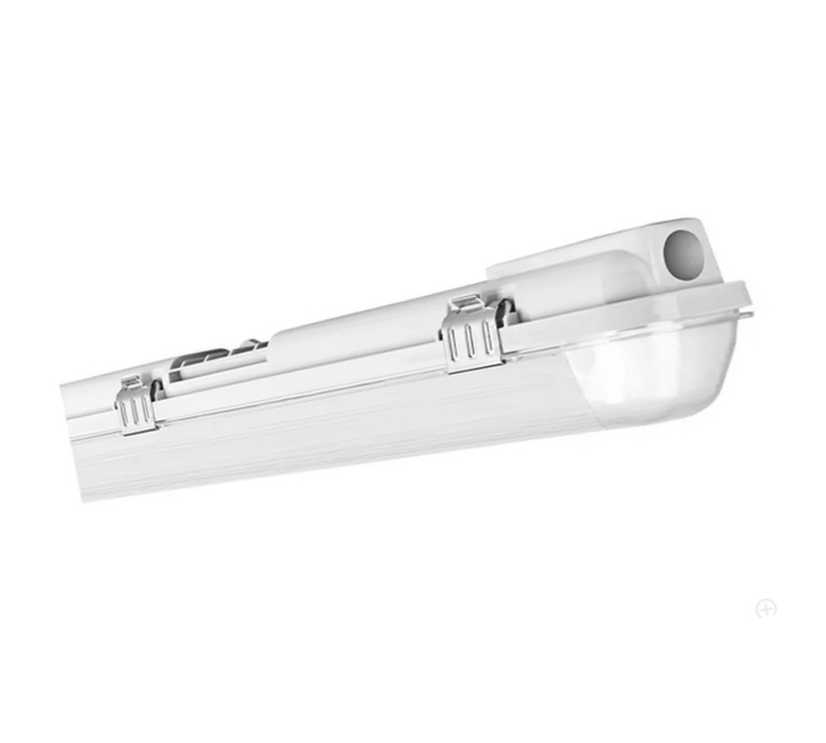 Osram Feuchtraumwannenleuchte LEDVANCE Damp Proof Housing 1200 IP65 einlampige AusführungLeeres Gehäuse für eine 120cm T8 LED Röhre!  Osram Feuchtraumwannenleuchte LEDVANCE Damp Proof Housing 1200 IP65 einlampige AusführungLeeres Gehäuse für eine 120cm T8 LED Röhre!