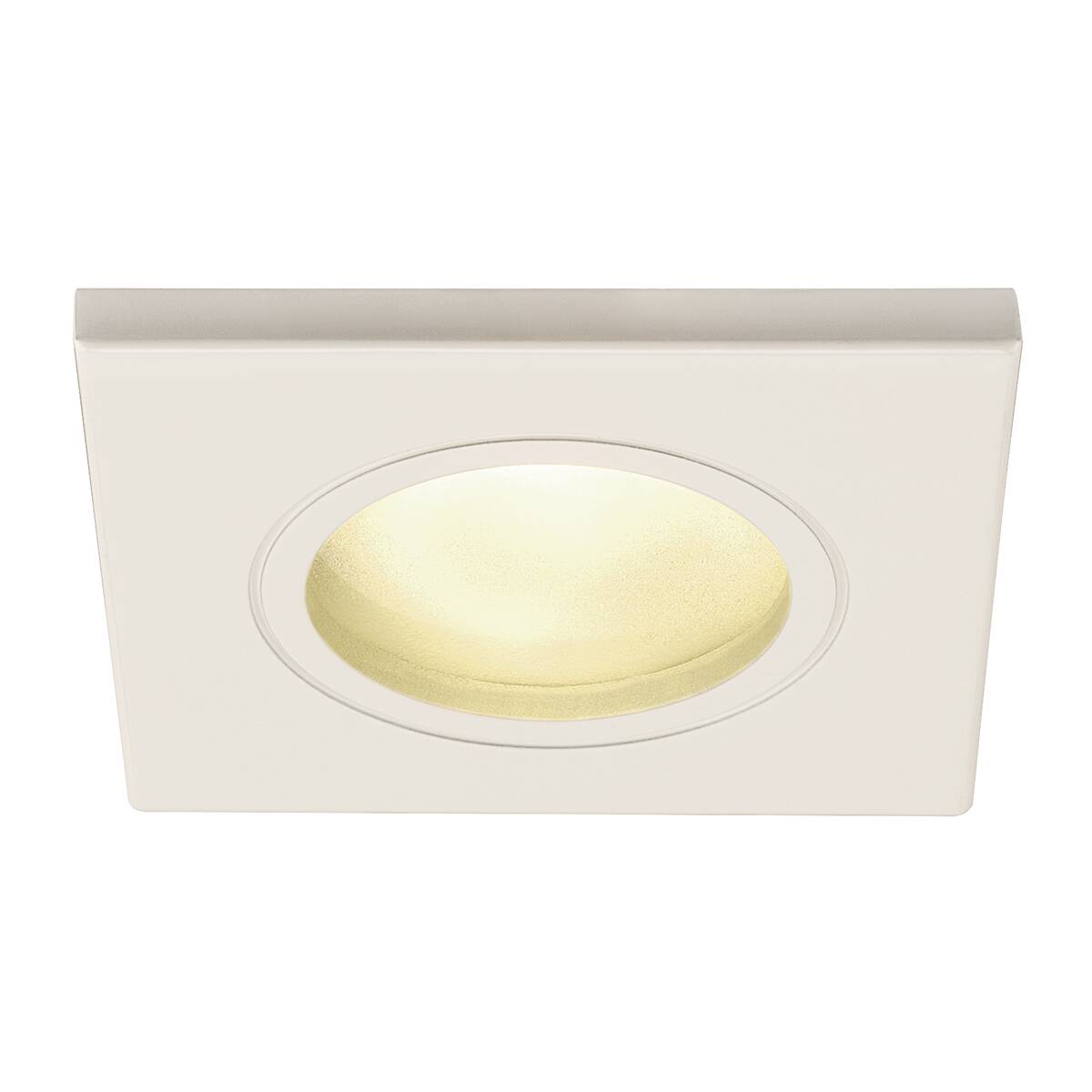 Einbauleuchte DOLIX Outdoor Square Eckig max. 50W weiss IP65 für Aussen- bzw. Nassbereiche Passendes Zubehör für diesen Artikel: