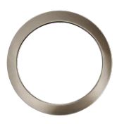 Dekorring Ø180mm Eisen gebürstet (Edelstahl Optik) für RAINBOW LED Einbauleuchte 8/12W Ø180mm Dekorring Ø180mm Eisen gebürstet (Edelstahl Optik) für RAINBOW LED Einbauleuchte 8/12W Ø180mm