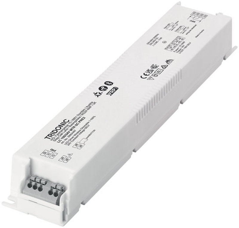 LC 100W 24V Matter Wireless SC PRE2 Matter-zertifziertes Gerät Dimmbarer 24V DC Konstantspannungs-LED Treiber Ausgangsleistung: 10W-100W Kann als Leuchteneinbau oder unabhängiger L