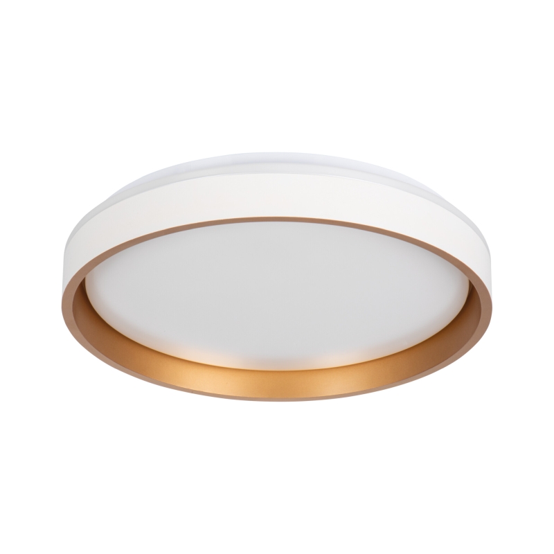 Deckenleuchte SOLN LED 17,5W-NW W/G 840 4000K kaltweiss 945lm Kunststoffgehäuse in weiß mit Goldoptik in der Innenseite Leistung 17,5W LED Lichtfarbe kaltweiss bei 4000K Farbwieder Deckenleuchte SOLN LED 17,5W-NW W/G 840 4000K kaltweiss 945lm Kunststoffgehäuse in weiß mit Goldoptik in der Innenseite Leistung 17,5W LED Lichtfarbe kaltweiss bei 4000K Farbwieder
