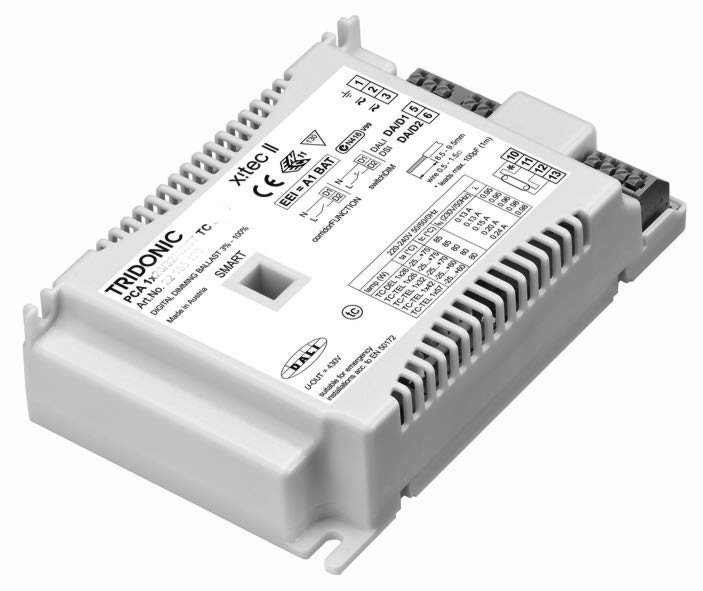 PCA 2x26/32/42 TC EXCEL one4all xitec II- dimmbares EVG für 2x18W und 24W TC-F und TC-L .