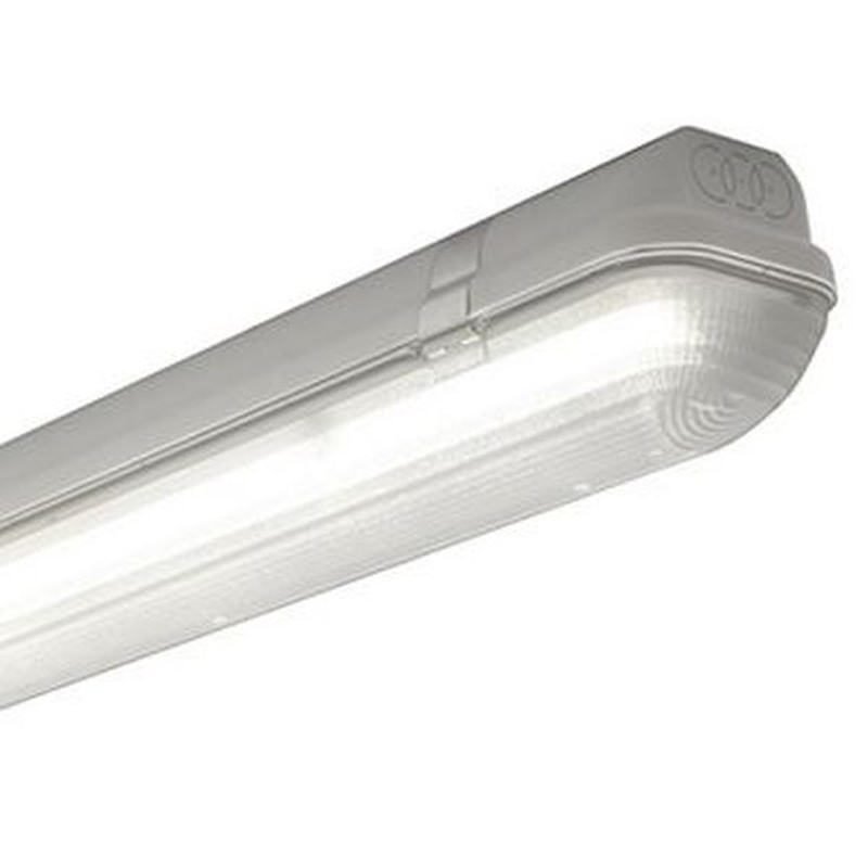 LED Feuchtraumwannenleuchte Linda 1x12W 840 660mm IP65 Lichtstrom: 1898lm Farbtemperatur: 4000K (kaltweiss) LxBxH: 660x100x100mm Polycarbonatgehäuse, Polycarbonatdiffusor Inklu
