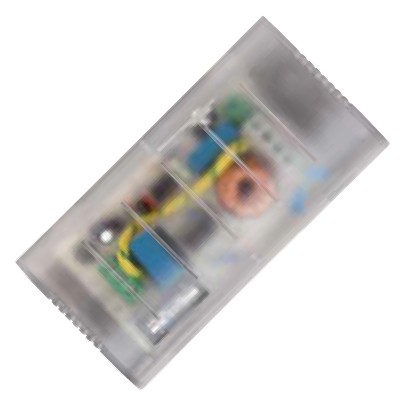 Relco 5500 SC T  60W LED und Halogen elektronischer Trafo mit eingebauter Sensorregelung (Berührung) 3-60W 12V Leistung bei LED-Betrieb von 3W bis 60W max. Anschluss von 4/5 Lampen Leistun