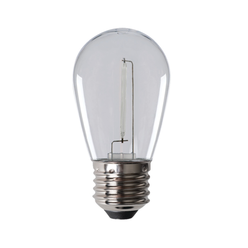 LED Leuchtmittel ST45 LED 0,9W E27 Blau 